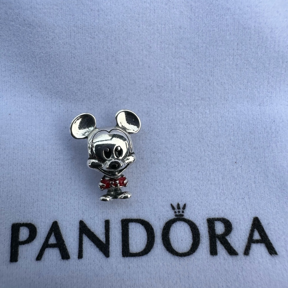 Disney x Pandora Silver Mickey Mouse Charm